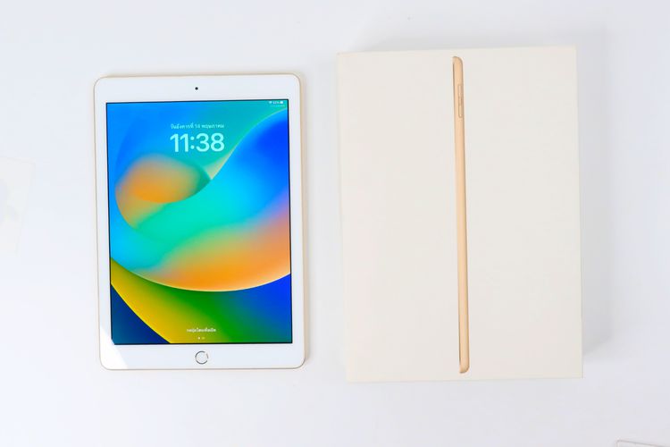 iPad รุ่นที่ 5 Wi-Fi 32GB สี Gold สแกนลายนิ้วมือได้ ใช้งานได้ครบทุกฟังก์ชั่น แบต 95 สภาพสวยมาก  - ID24050028 รูปที่ 2