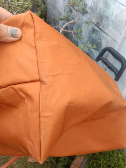 กระเป๋าสะพายสีส้มอิฐลองชอมหูยาว รูปที่ 5