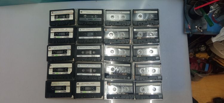 Cassette Tapes ยี่ห้อ MAXELL , TDK แบบ Cro2 รูปที่ 1