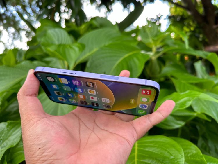 iPhone 12 64GB สีม่วง สวยมากกก เครื่องศูนย์แท้ จอแท้ ไม่ใช่เครื่องรีเฟอบิช เล่นเกม ทำงาน ลื่นๆ รูปที่ 7