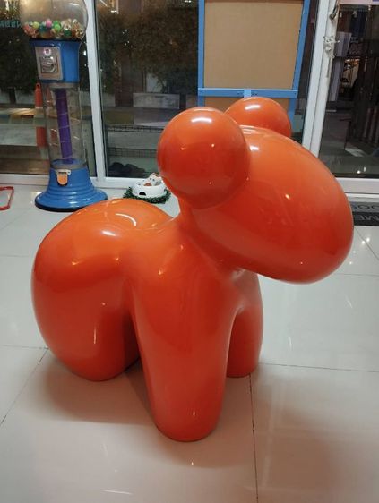 เก้าอี้รูปทรงน้องหมาสีส้ม  รูปที่ 2