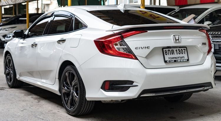 Honda Civic 2019 1.5 Turbo RS Sedan เบนซิน ไม่ติดแก๊ส เกียร์อัตโนมัติ ขาว รูปที่ 3