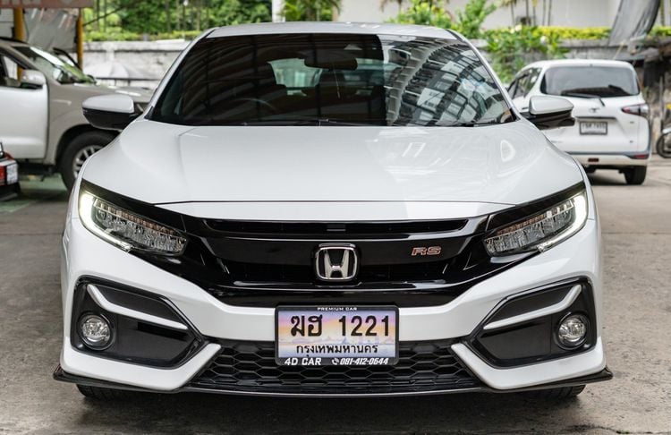 Honda Civic 2020 1.5 Turbo RS Sedan เบนซิน ไม่ติดแก๊ส เกียร์อัตโนมัติ ขาว