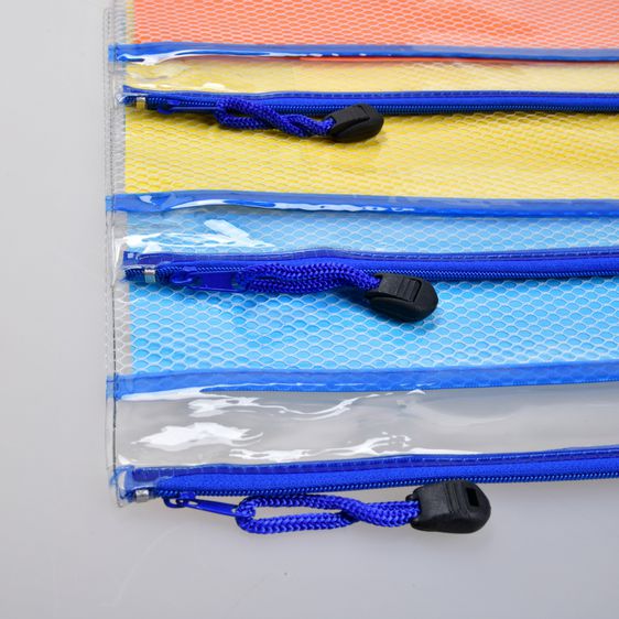 ซองซิปพลาสติกใส PVC มีซิบรูดเปิดปิด พลาสติกชนิดกันน้ำ (Set 3 ชิ้น) รูปที่ 14