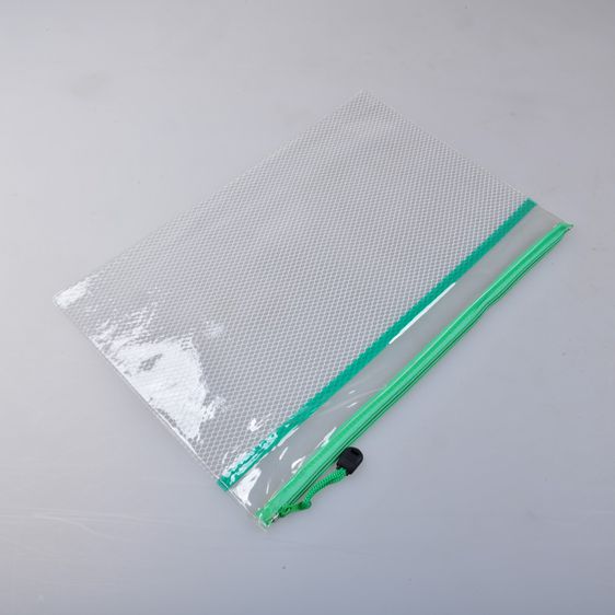 ซองซิปพลาสติกใส PVC มีซิบรูดเปิดปิด พลาสติกชนิดกันน้ำ (Set 3 ชิ้น) รูปที่ 16