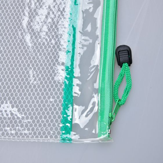 ซองซิปพลาสติกใส PVC มีซิบรูดเปิดปิด พลาสติกชนิดกันน้ำ (Set 3 ชิ้น) รูปที่ 7