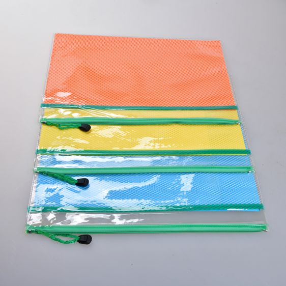 ซองซิปพลาสติกใส PVC มีซิบรูดเปิดปิด พลาสติกชนิดกันน้ำ (Set 3 ชิ้น) รูปที่ 15