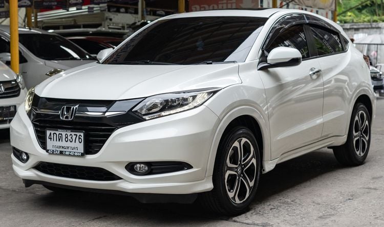 Honda HR-V 2015 1.8 EL Utility-car เบนซิน ไม่ติดแก๊ส เกียร์อัตโนมัติ ขาว รูปที่ 2