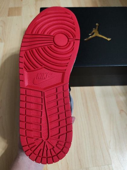 รองเท้าNike Jordan Air 1 Mid Bred Shadow สภาพมือ1พร้อมแท็คและกล่อง รูปที่ 7