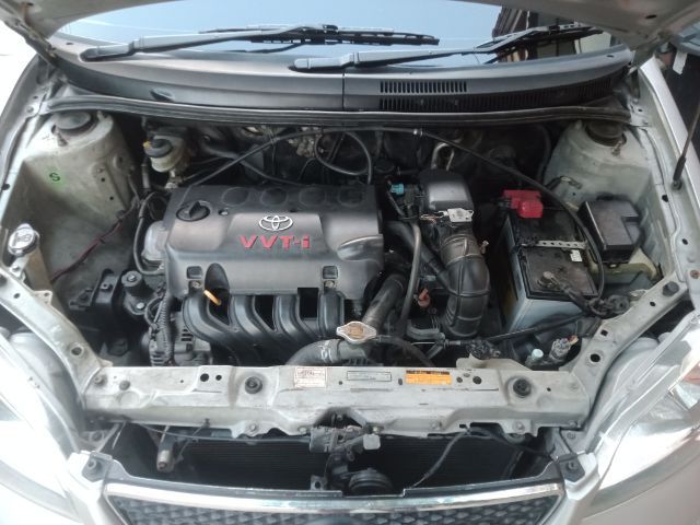 Toyota Vios 2003 1.5 E Sedan เบนซิน ไม่ติดแก๊ส เกียร์อัตโนมัติ เทา รูปที่ 4