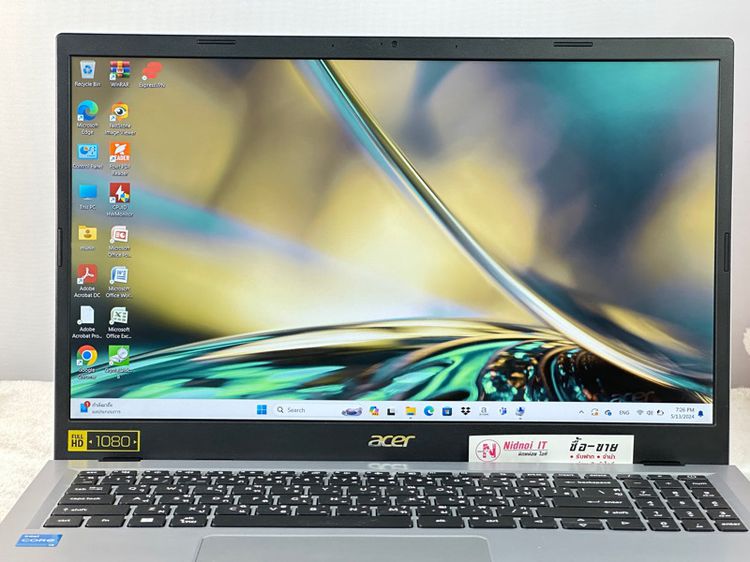 Acer Aspire 3 intel 8 Core แท้ ประกัน 6 3 25 A315-510P (NB1231) รูปที่ 13
