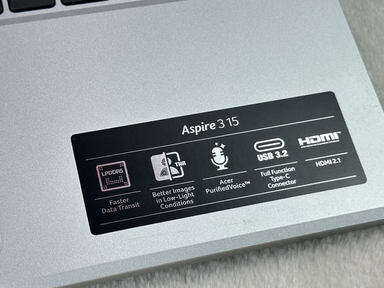 Acer Aspire 3 intel 8 Core แท้ ประกัน 6 3 25 A315-510P (NB1231) รูปที่ 9