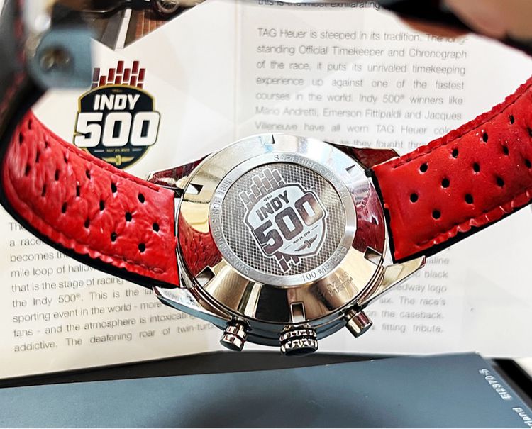 Tag Heuer Carrera INDY 500 Special Edition ขอบเซรามิก กล่องใบครบ ปี2019 ขนาด 41 มิล รูปที่ 2