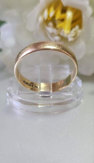 (Sale.2,100) แหวนปลอกมีดทอง 9k ตอก