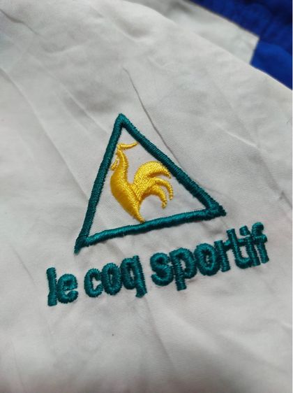 เสื้อแจ็คเก็ต Le coq sportif แท้ 💯size ขนาดอก 23 ยาว 26 สภาพดีมาก รุ่นเก่าดีเทลสวย สีสด รายละเอียดดีหายากน่าสะสมครับ รูปที่ 6