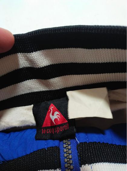 เสื้อแจ็คเก็ต Le coq sportif แท้ 💯size ขนาดอก 23 ยาว 26 สภาพดีมาก รุ่นเก่าดีเทลสวย สีสด รายละเอียดดีหายากน่าสะสมครับ รูปที่ 5
