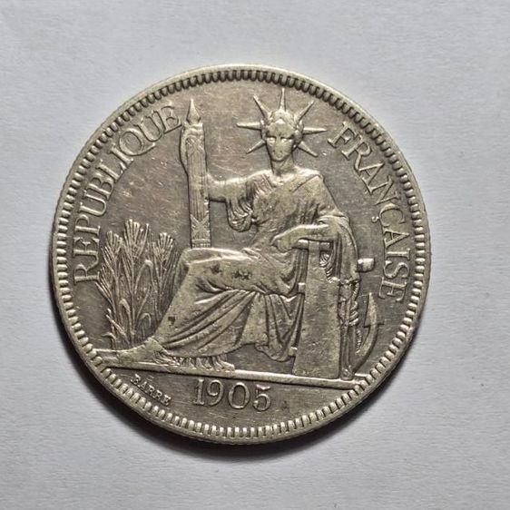 เหรียญอินโดจีนฝรั่งเศส 1905 รูปที่ 1