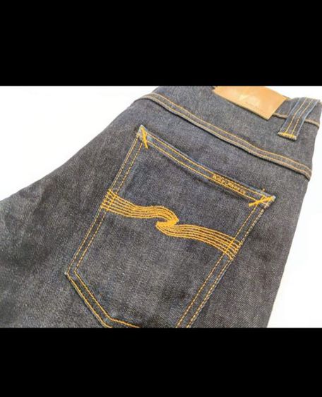 Nudie Jeans co 
LONG JOHN DRY TWILL BLUE  ด้ายเข้ม
Size. W36 L34  
มือ2  สภาพกริบๆ ใหม่มากๆ รูปที่ 5