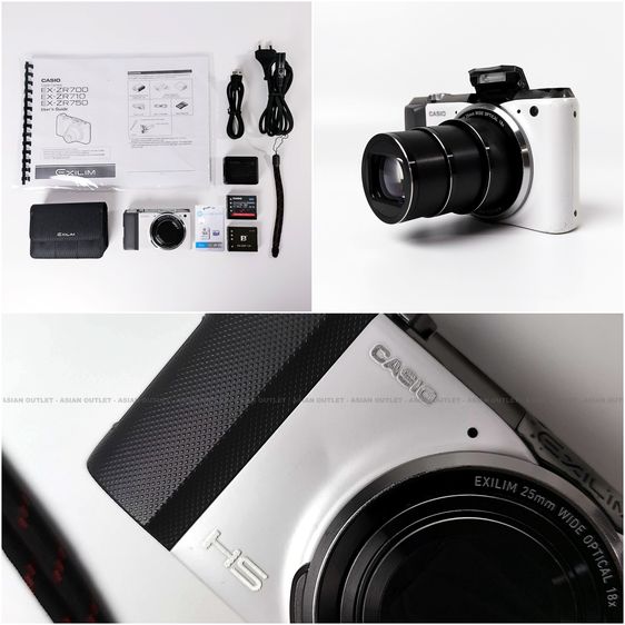 กล้อง Casio Exilim EX ZR700 กล้องดิจิตอลโทนฟิล์ม ซูมเทพ มาโครสวย คาสิโอ พร้อม SD Card 64 GB ของแถมเพียบ หายาก ราคาพิเศษ รูปที่ 8