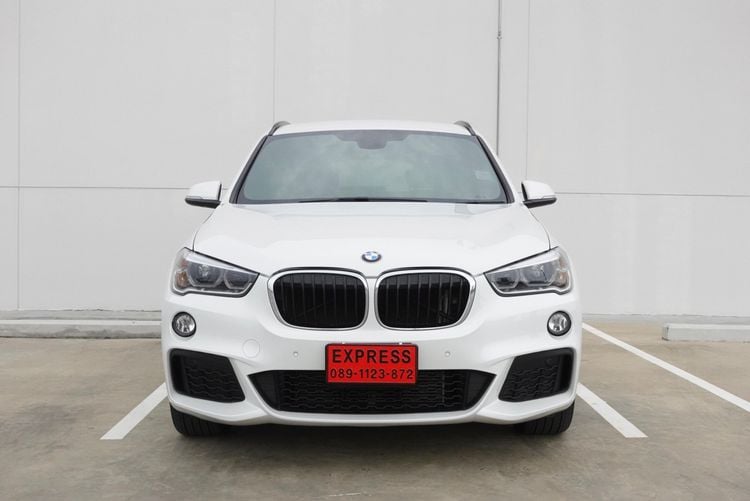 BMW X1 2019 2.0 sDrive20d M Sport Utility-car ดีเซล ไม่ติดแก๊ส เกียร์อัตโนมัติ ขาว รูปที่ 2