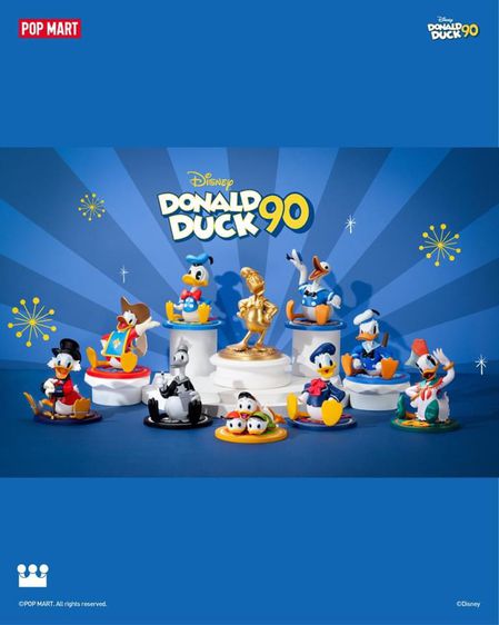 POPMART- Disney Donald Duck90th รูปที่ 3