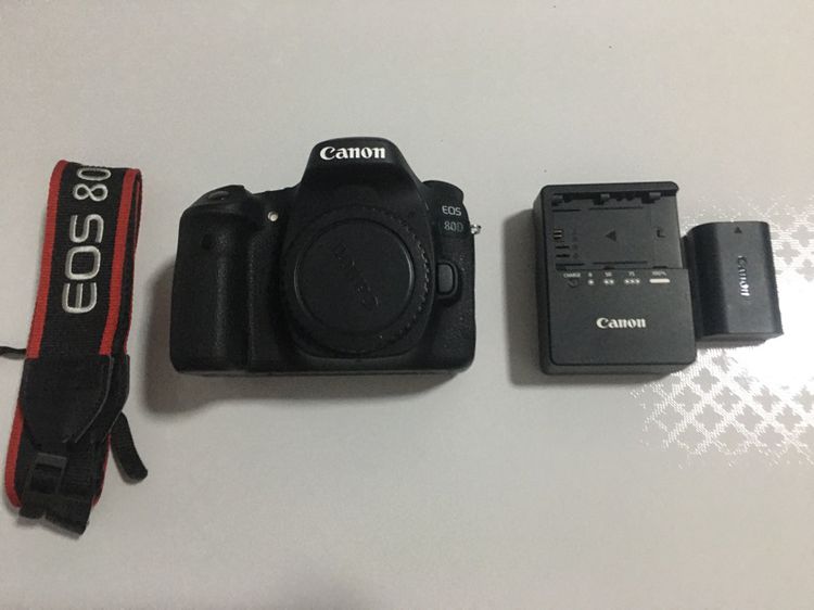 กล้อง DSLR ไม่กันน้ำ Canon Eos 80D ( Body)   เมนูภาษาไทย 