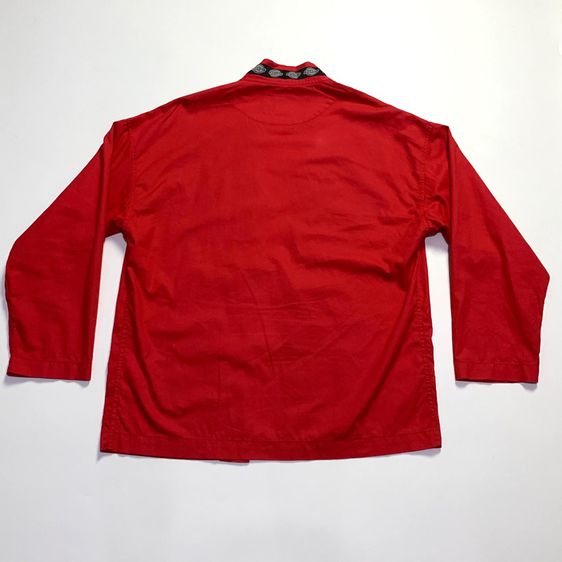 เสื้อคลุมคาดิแกนสีแดง แบรนด์ Dickies อก 24" ยาว 28.5" รูปที่ 6
