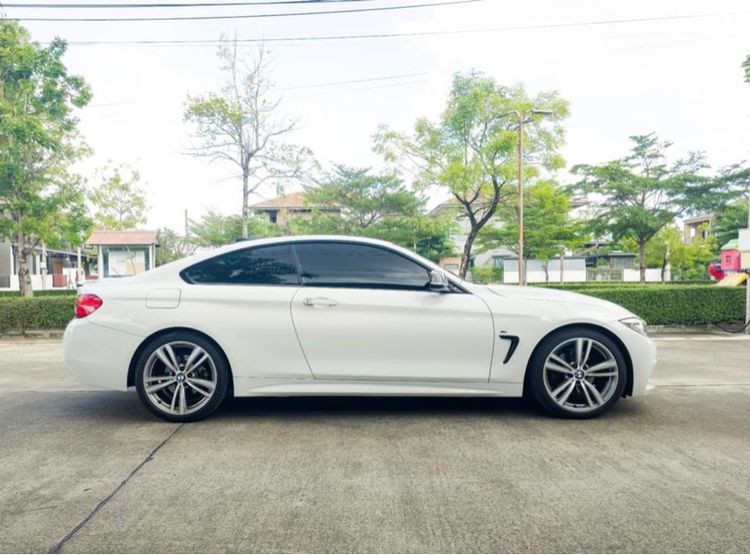 BMW Series 4 2016 420d Sedan ดีเซล ไม่ติดแก๊ส เกียร์อัตโนมัติ ขาว รูปที่ 3