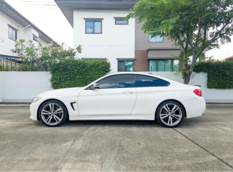 BMW Series 4 2016 420d Sedan ดีเซล ไม่ติดแก๊ส เกียร์อัตโนมัติ ขาว รูปที่ 4