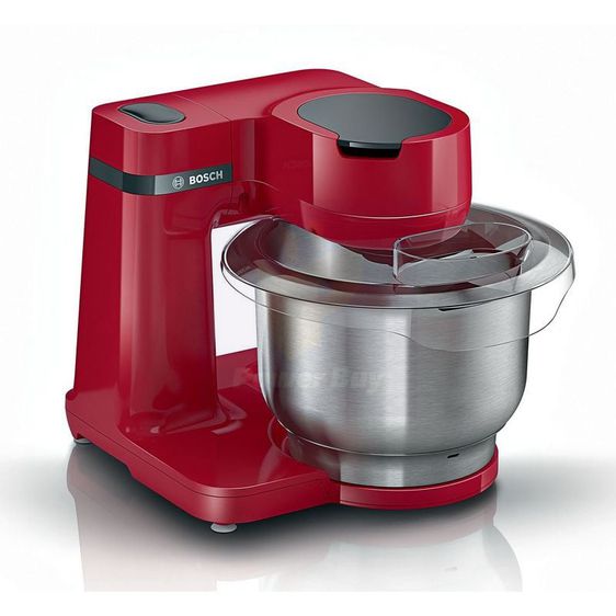 อุปกรณ์เครื่องครัวทำอาหาร Bosch เครื่องเตรียมอาหาร MUM Serie 2 สีแดง (700 วัตต์) รุ่น MUMS2EB01