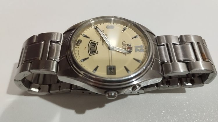 ขาย นาฬิกาข้อมือ Orient มือสอง ระบบ Automatic ตัวเรือนและสายเป็น Stainless Steel ราคา 900บาท สะดวกนัดรับได้แถว เรวดี เมือง นนทบุรี รูปที่ 2