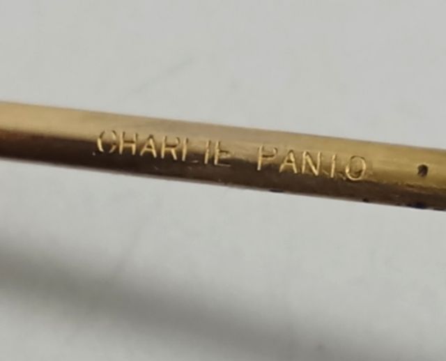 CHARLIE  PANIO  ทอง 22 K GP. ทรงแว่น ALGHA รูปที่ 8