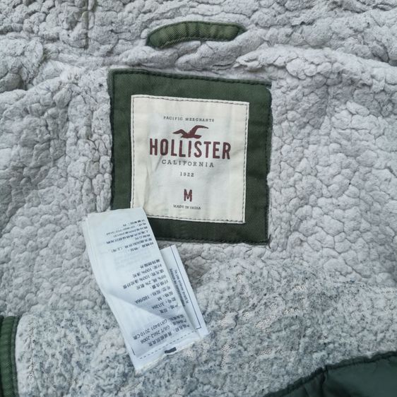 Hollister Hooded Trucker Jacket รอบอก 46” รูปที่ 9