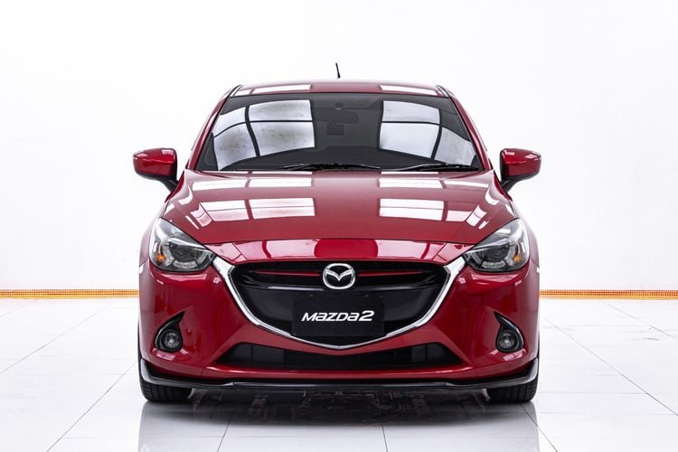 Mazda Mazda 2 2016 1.3 High Connect Sedan เบนซิน ไม่ติดแก๊ส เกียร์อัตโนมัติ แดง รูปที่ 4