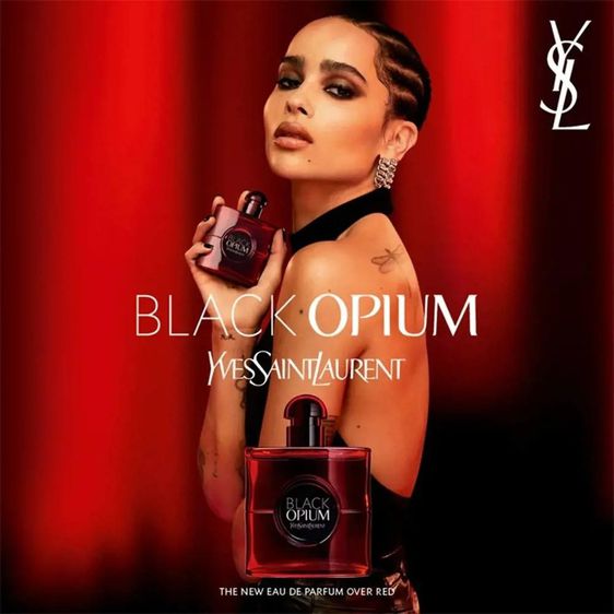 YSL Black Opium EDP Over Red 7.5ml รูปที่ 4