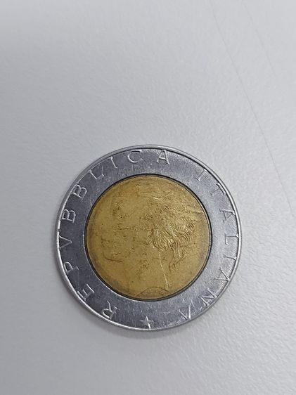 เหรียญ L500 ITALIANA SINC 1990