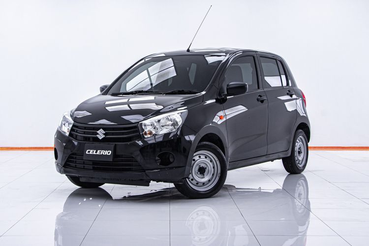 Suzuki Celerio 2023 1.0 GA Utility-car เบนซิน ไม่ติดแก๊ส เกียร์ธรรมดา ดำ รูปที่ 4