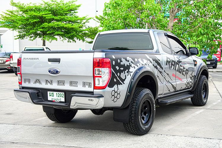 Ford Ranger 2019 2.2 Hi-Rider XL Plus Pickup ดีเซล ไม่ติดแก๊ส เกียร์ธรรมดา เทา รูปที่ 3