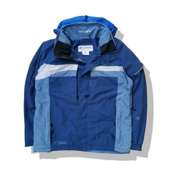 Columbia Convert Omni-Shield Waterproof Hooded Jacket รอบอก 48”