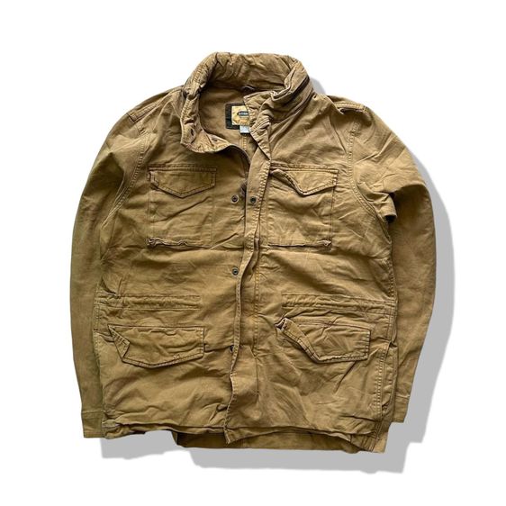 Old Navy Brown M-65 Hooded Military Jacket รอบอก 47” รูปที่ 1