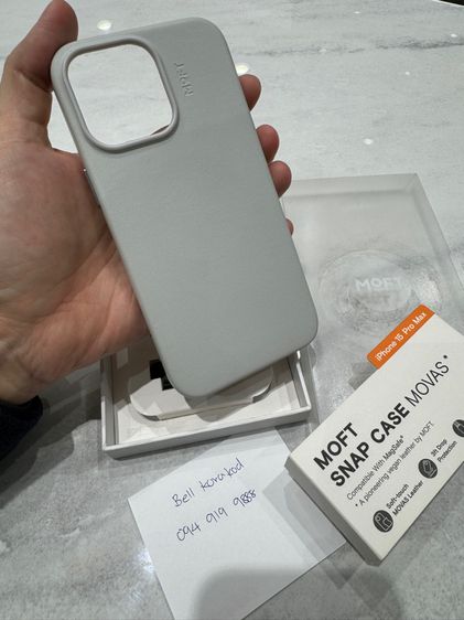 case moft iPhone 15 promax สีขาว รูปที่ 5