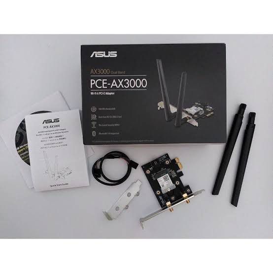 อุปกรณ์รับสัญญาณ Asus Network PCE-AX3000 PCI-E WiFi 6