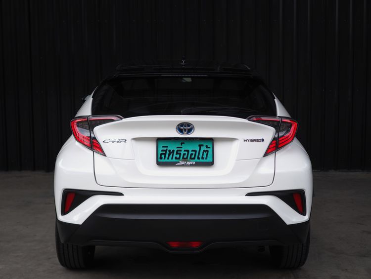 Toyota C-HR 2019 1.8 HV Mid Utility-car ไฮบริด ไม่ติดแก๊ส เกียร์อัตโนมัติ ขาว รูปที่ 3