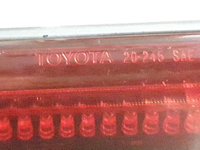 สปอยเลอร์ฝาท้าย พร้อมไฟเบรค LED  แท้ห้างติดรถ Toyota Corolla ae101 รูปที่ 9