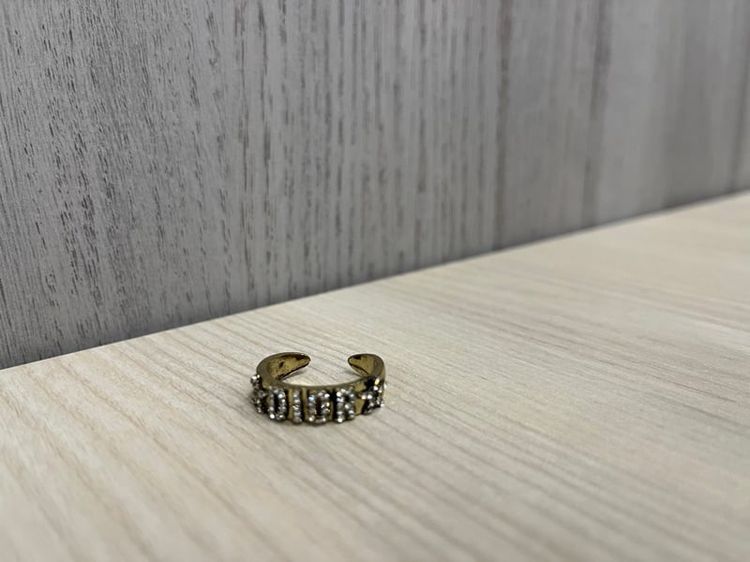 แหวน แอนทีค ขยายปรับได้ ประดับเพชร รอบนิ้ว 5-6 cm