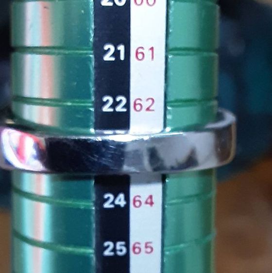 แหวนเงิน หัวแหวนลาริม่า ลาริม่าหนัก27.04ct. สวยงามมาก รูปที่ 7