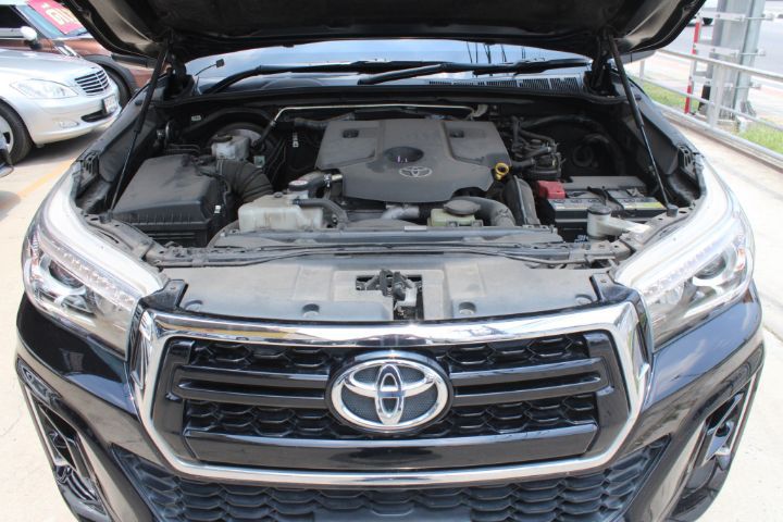 Toyota Hilux Revo 2019 2.4 E ดีเซล เกียร์อัตโนมัติ ดำ รูปที่ 4