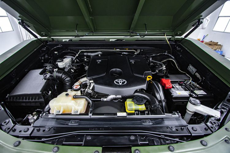 Toyota รุ่นอื่นๆ 2018 รุ่นย่อยอื่นๆ Utility-car ดีเซล เกียร์ธรรมดา เขียว รูปที่ 4