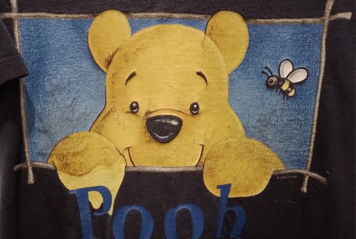 เสื้อยืดvintage 90s winner Pooh  รูปที่ 10