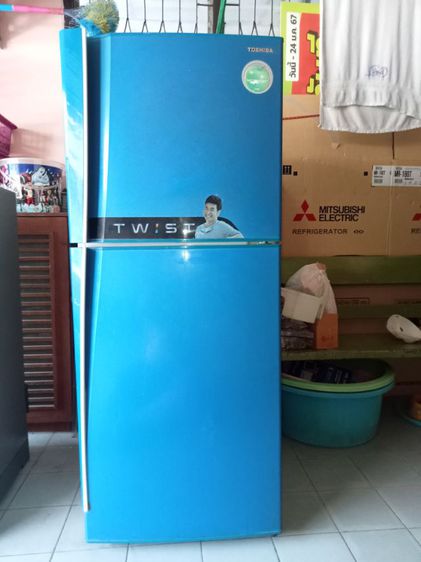 ตู้เย็น2ประตู TOSHIBA ขนาด 6.8 คิว ใช้งานได้เย็นดีปกติครับ รูปที่ 2